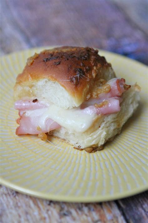 Baked Ham and Cheese Sliders - Recipe Girl