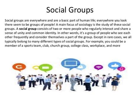 Social Groups in Sociology