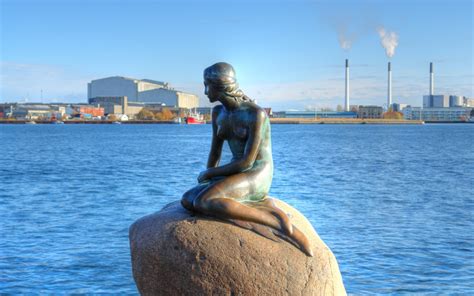 The Little Mermaid statue in Copenhagen, Denmark - Mermaids of Earth