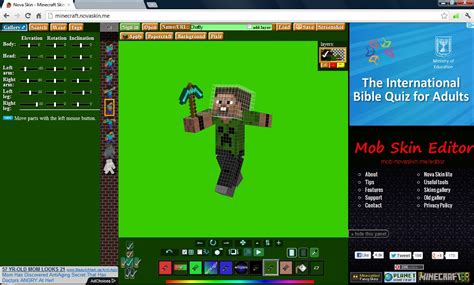 Minecraft skin editor - limfatri