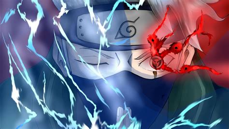 1920x1080 Resolution Kakashi Hatake x Sharingan HD Naruto Digital Art ...