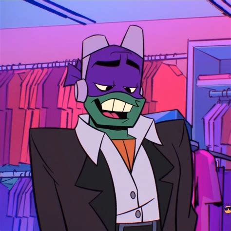 an animated character in a suit and tie