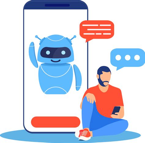 Chatbot ai and customer service concept. 38966596 PNG