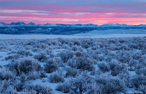 Pinedale Mesa Winter Sunrise : Sublette County, Wyoming : Dave ...