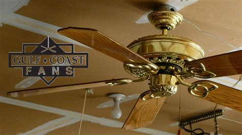 Gulf Coast Renaissance Ceiling Fan - YouTube