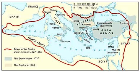 The-Byzantine-Empire-map | SchoolWorkHelper