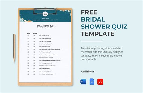 Quiz Templates in Google Docs - FREE Download | Template.net