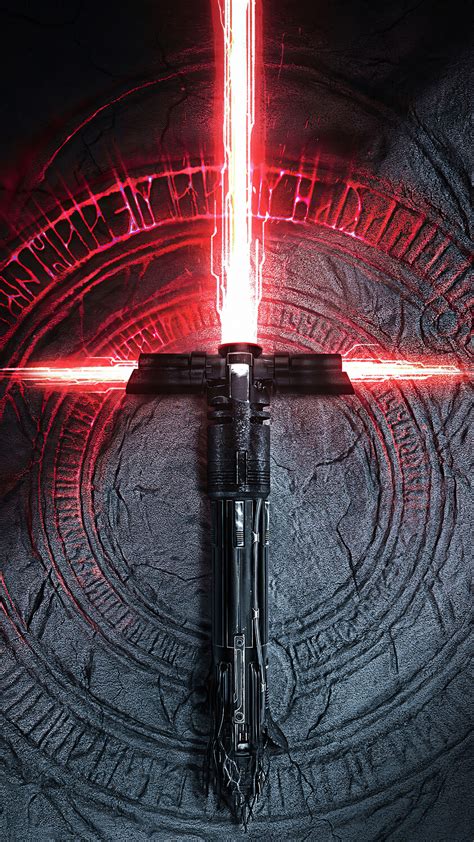 1080x1920 Kylo Ren Lightsaber Iphone 7,6s,6 Plus, Pixel xl ,One Plus 3 ...