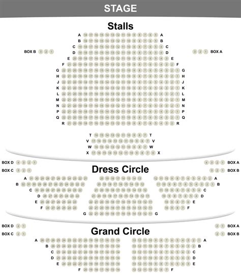 Apollo Theater Seating Plan London | Elcho Table