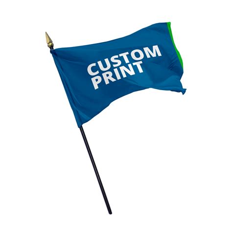 Custom Printed Mini Flags - Custom Printed Miniature Flags - Custom ...