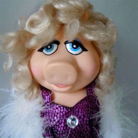 Miss Piggy Muppets Doll 1989 by BackinAction on Etsy