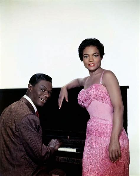 Nat King Cole and Eartha Kitt - publicity photo for the 1958 movie “St ...