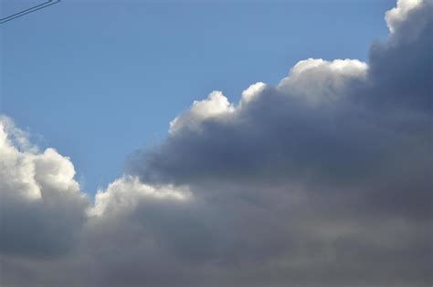 Clouds on the blue sky in winter 5208008 Stock Photo at Vecteezy