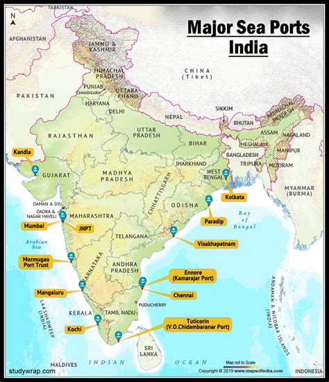 Major Sea Ports of India (Complete Updated List) - Study Wrap