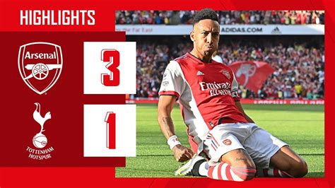 HIGHLIGHTS | Arsenal vs Tottenham Hotspur (3-1) | Smith Rowe ...