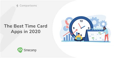 The Best Time Card Apps in 2020 - TimeCamp