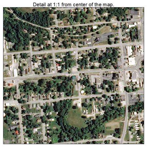 Aerial Photography Map of Paoli, IN Indiana