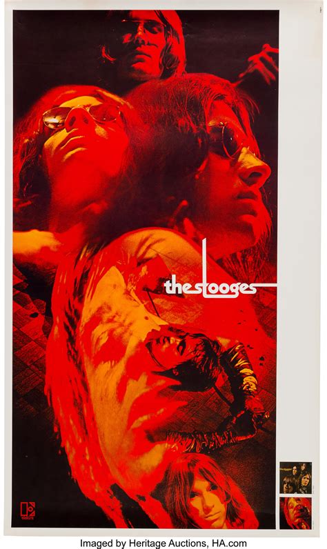 The Stooges 1970 "Fun House" Elektra Records Promo Poster.... Music ...