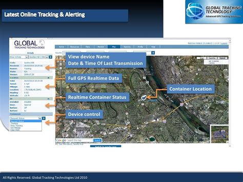 GPS Container Tracking & Cargo Security