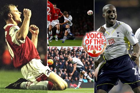 Arsenal vs Spurs has provided some unforgettable goals down the years ...