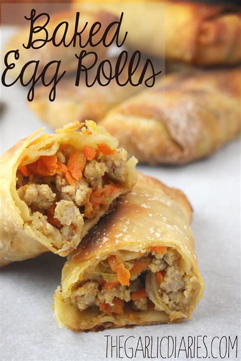 Baked Egg Rolls