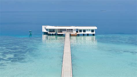 The World’s First Underwater Hotel Villa Opens in the Maldives ...