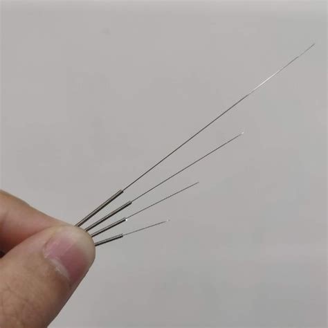 how big are acupuncture needles? -Hazel Andrews