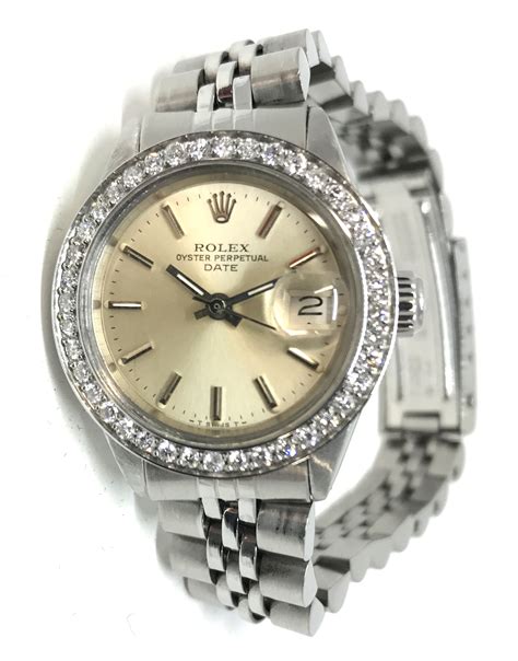 Rolex Datejust cal Diamond Bezel — Art Dial Watch