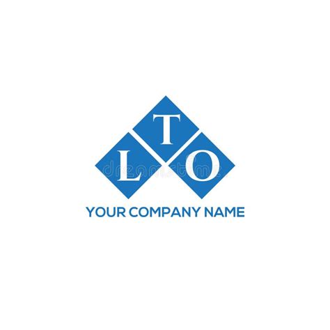 LTO Letter Logo Design on White Background. LTO Creative Initials ...