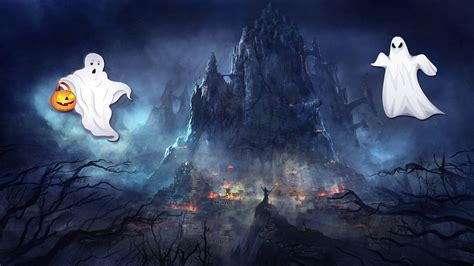 Halloween Ghost Desktop Wallpapers - Top Free Halloween Ghost Desktop ...