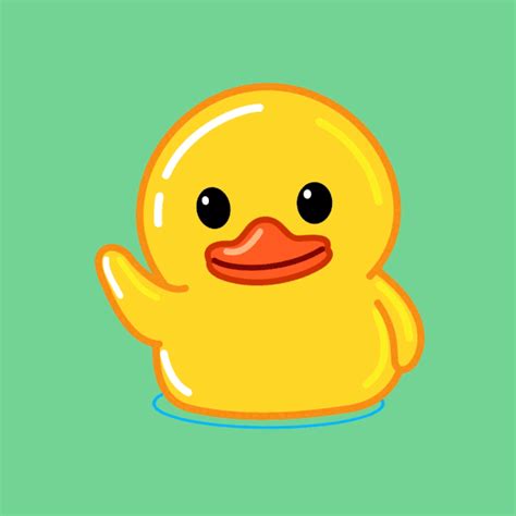 Utya Duck Telegram Stickers on Behance | Cool animated gifs, Telegram ...