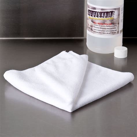 16" x 16" White Microfiber Bar Towel in Bar & Kitchen Towels from ...