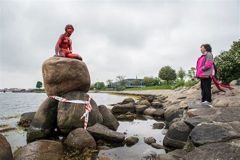 Copenhagen’s ‘Little Mermaid’ statue vandalized over Faroe Islands ...