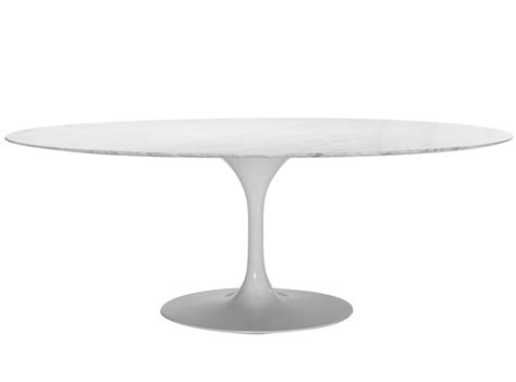 Tulip Oval Marble Dining table - Homage