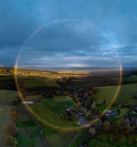 Photographer Sees Rare Full-Circle Rainbow Over the Scottish Highlands