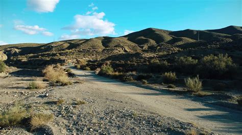 Flying Over The Hills Of The Almeria Desert 20807669 Stock Video at ...