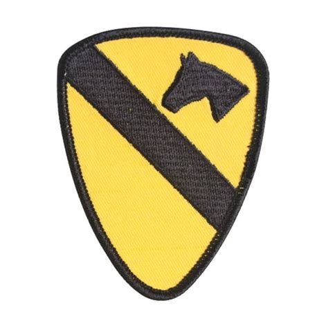 United States Army 1st Cavalry Division Insignia Patch - Walmart.com ...