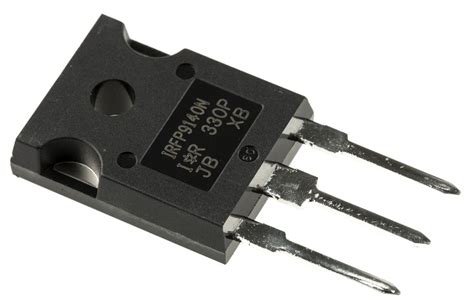 P-Channel MOSFET, 23 A, 100 V, 3-Pin TO-247AC Infineon IRFP9140NPBF ...