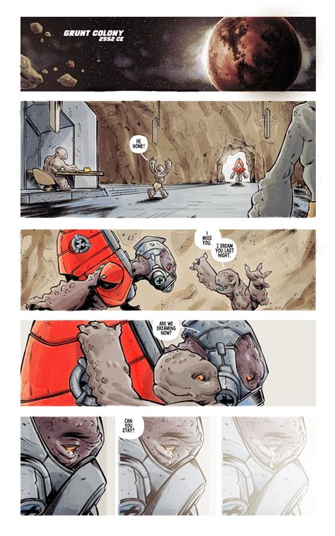 John Grosjean on Twitter: "Here’s some of my short Halo comic that ...