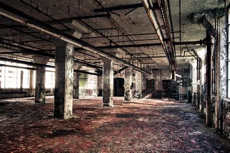 Abandoned Winchester Rifle factory in New Haven [2591x1727] : r ...