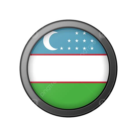 Uzbekistan Flag Icon, Uzbekistan, Flag, Uzbekistan Flag PNG and Vector ...