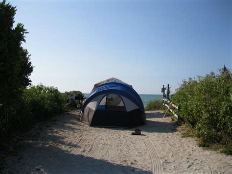 Camping at bahia honda state park florida