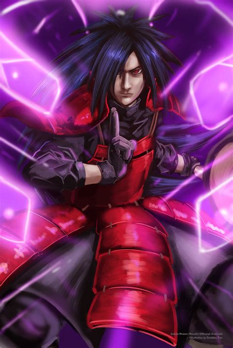 Fan art - Uchiha Madara, Jonathan Tran | Madara uchiha, Naruto, Uchiha