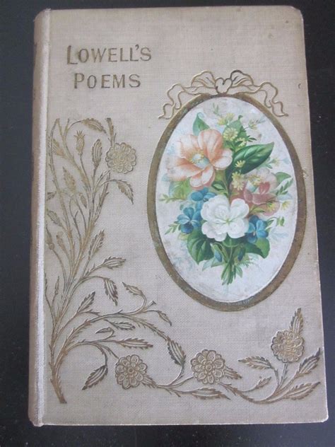 LOWELL''S POEMS Early Poems by James Russell Lowell 1900 Conkey Etched ...