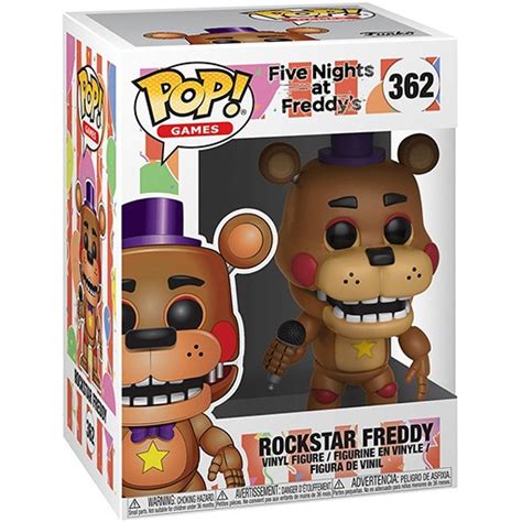 Funko POP Freddy Fazbear (Rockstar) (Five Nights at Freddy's) #362