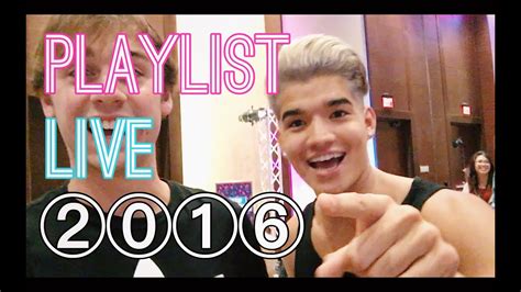 "Playlist Live 2016 Day 1/Alex Wassabi" VLOG Nine | Jake List - YouTube