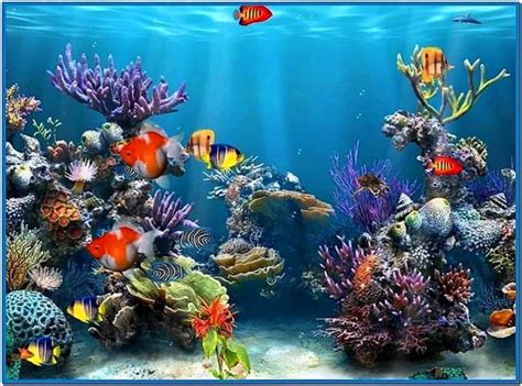 Windows 7 Screensaver 3D Aquarium - Download-Screensavers.biz