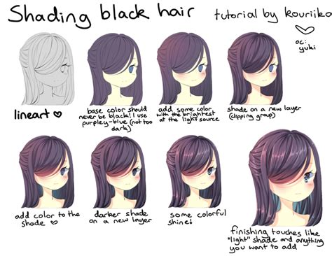 Drawing Hairstyles For Your Characters | Drawing hair tutorial, Manga ...