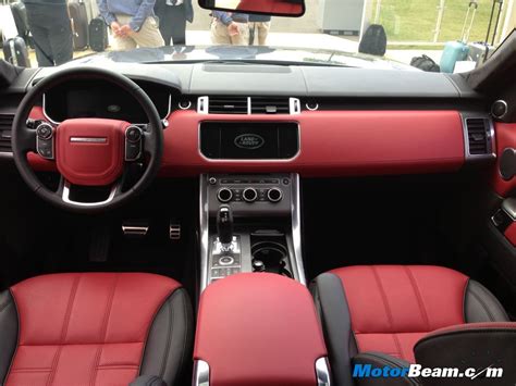 range rover red interior - Hledat Googlem | Luxury cars range rover ...