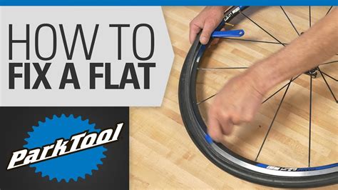 How to Fix a Flat Tire on a Bicycle - YouTube